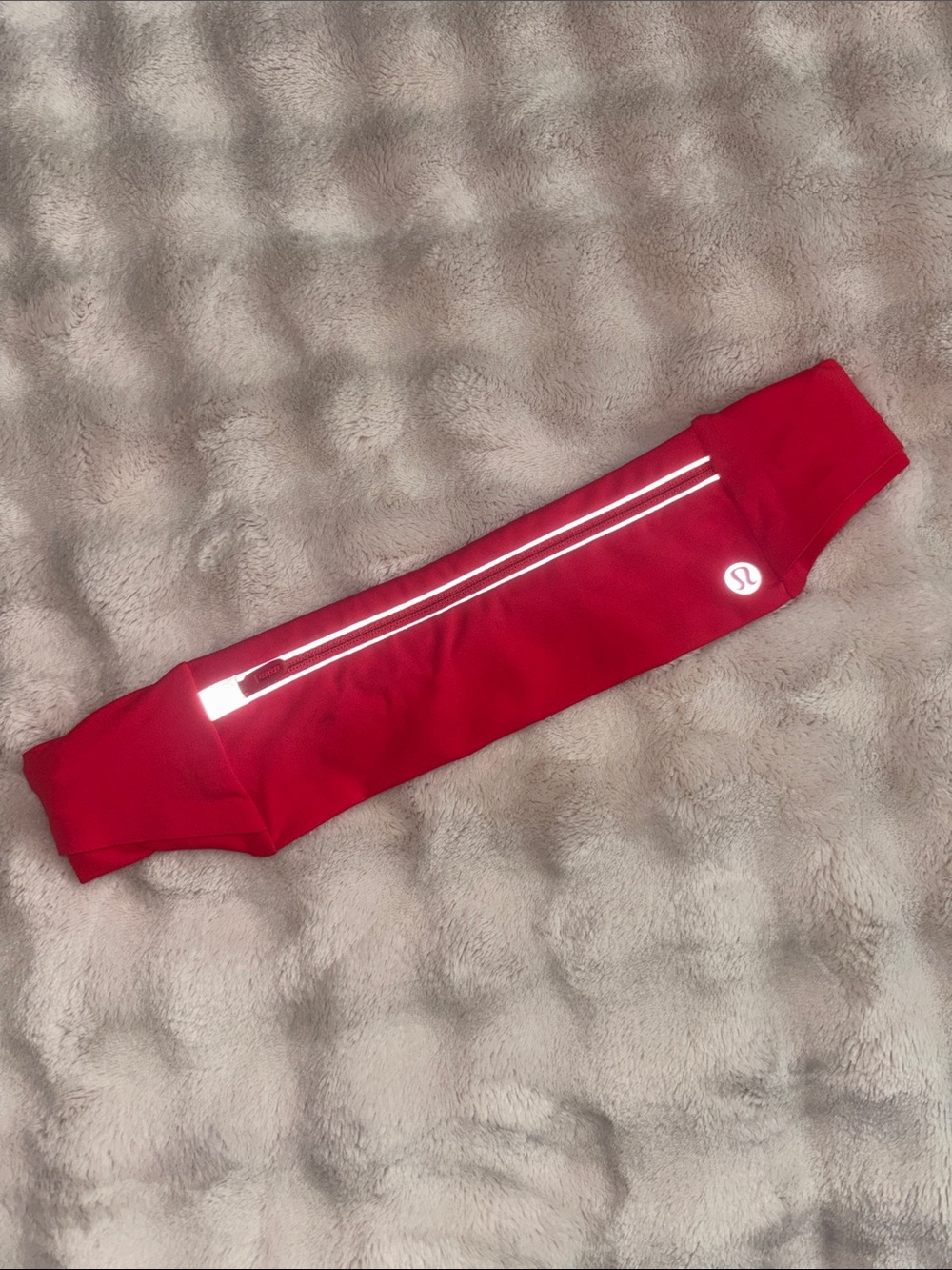 lululemon athletica Red Reflective Running Belt